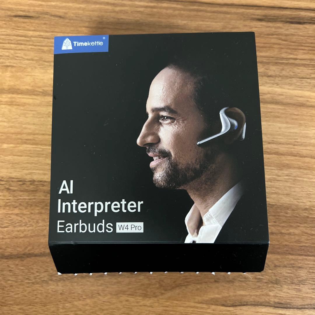 イヤホン Timekettle AI Interpreter Earbuds W4 Pro
