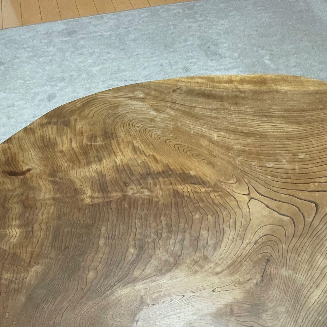 一枚板　座卓　無垢材　天然木　和家具 センターテーブルにも　90弱×70弱