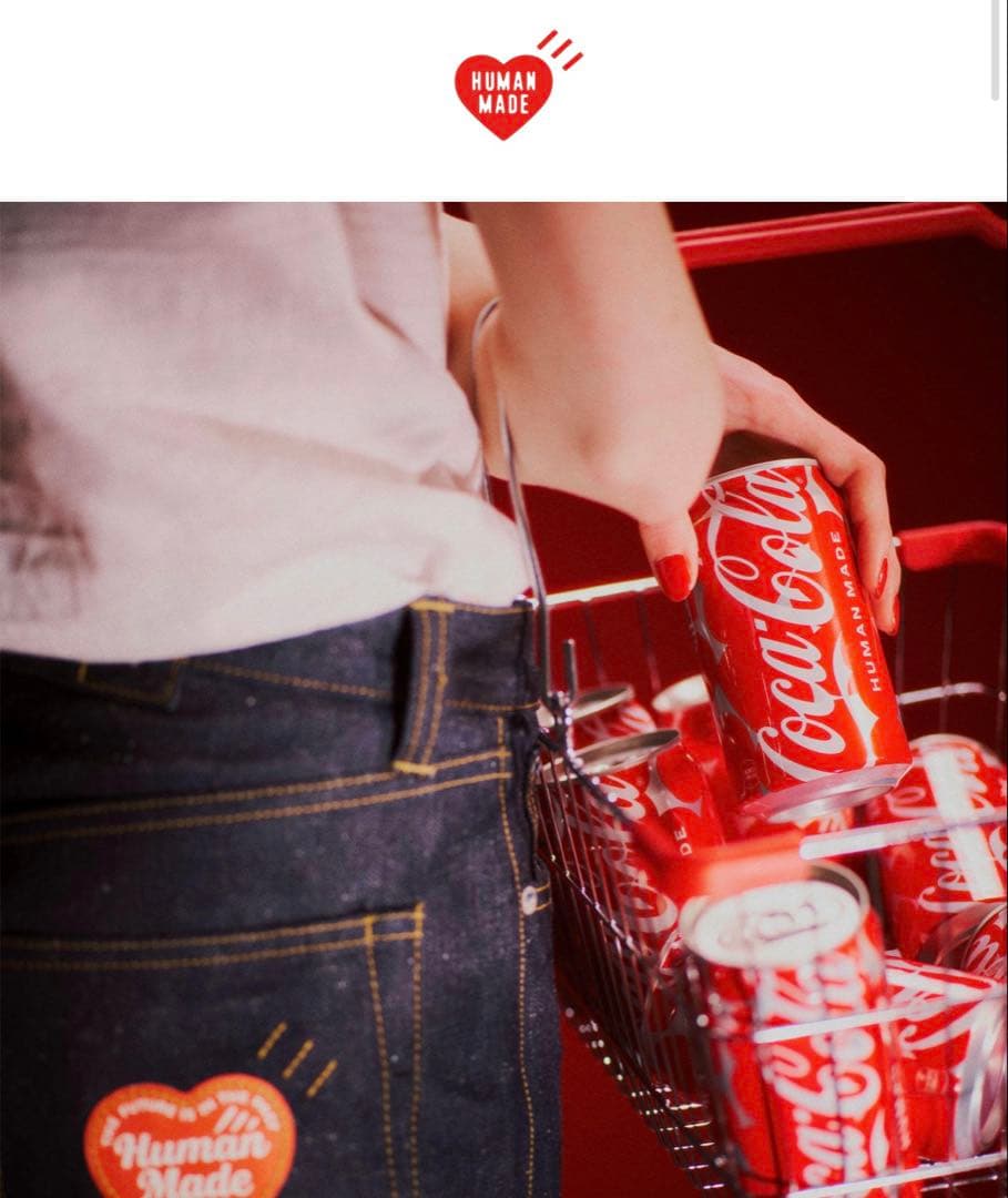 Coca-Cola x HUMAN MADE 350ml6本入×4セット24本分