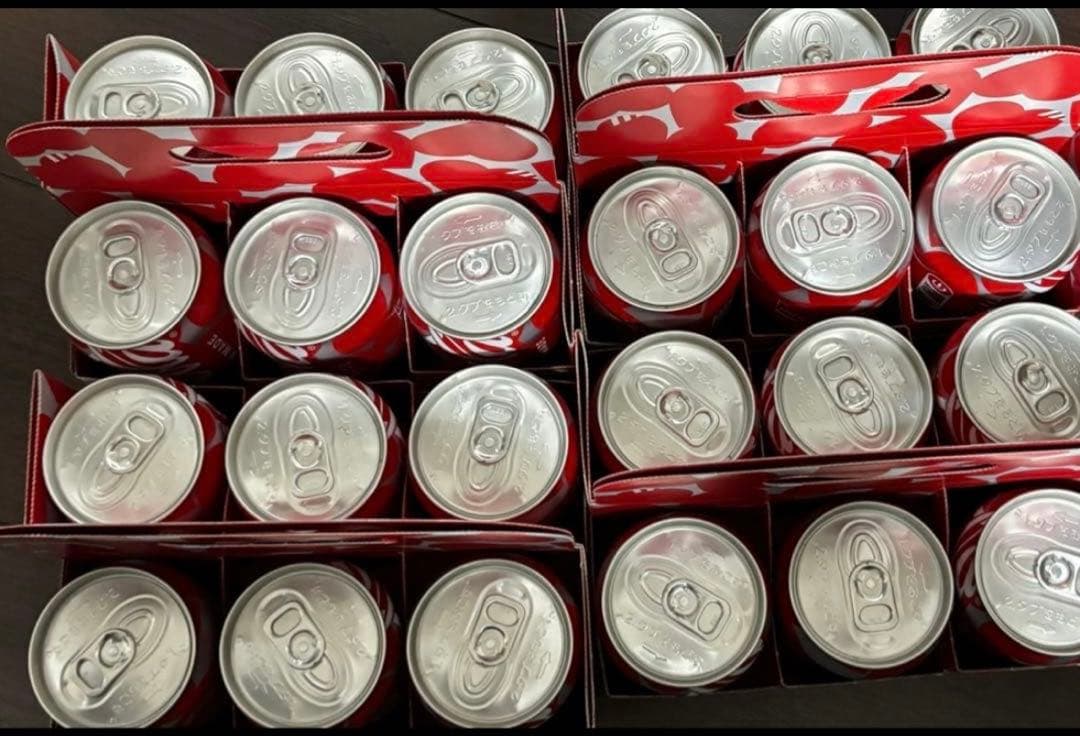 Coca-Cola x HUMAN MADE 350ml6本入×4セット24本分