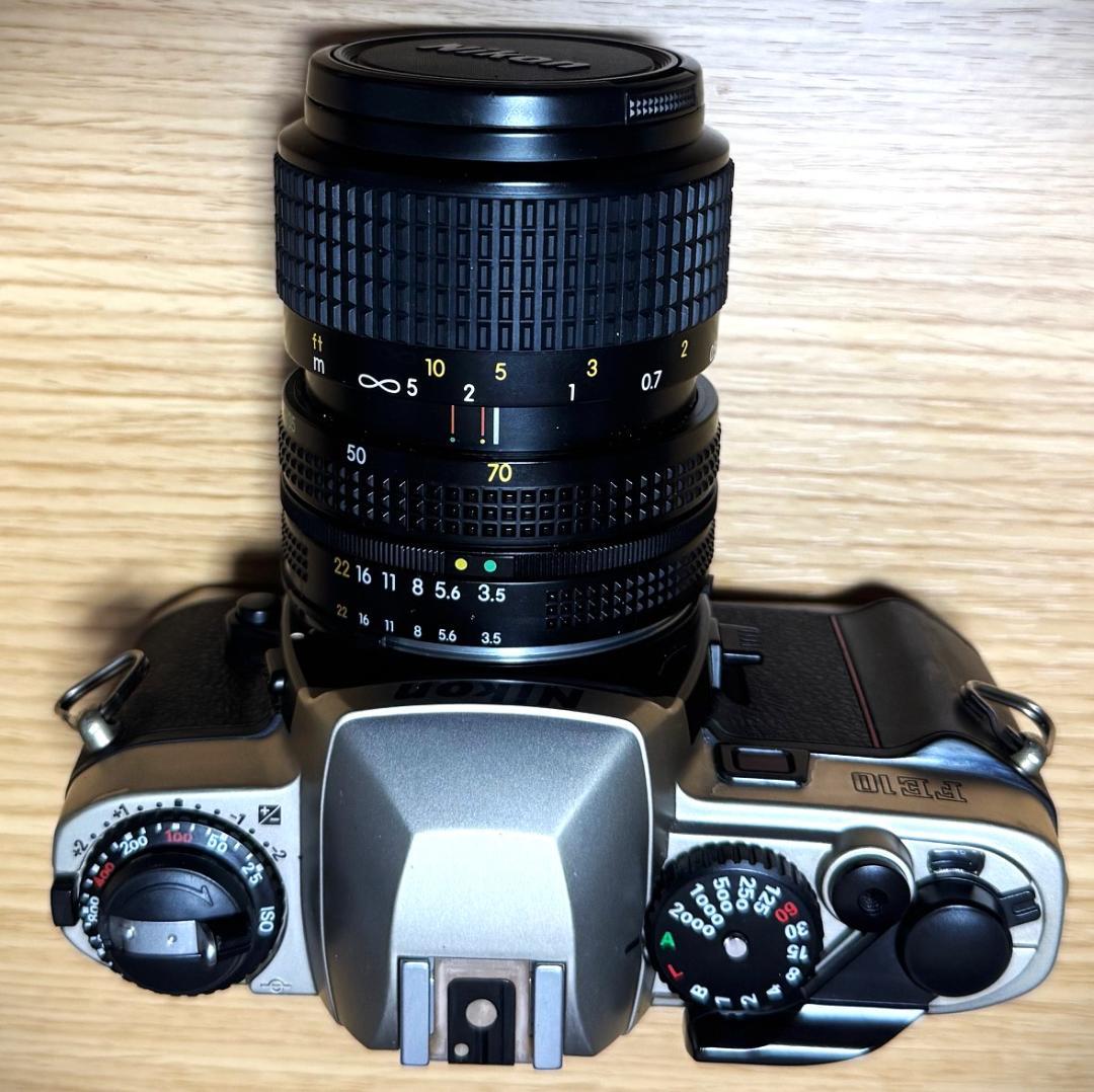 Nikon FE10 一眼レフカメラ Nikkorレンズ付き