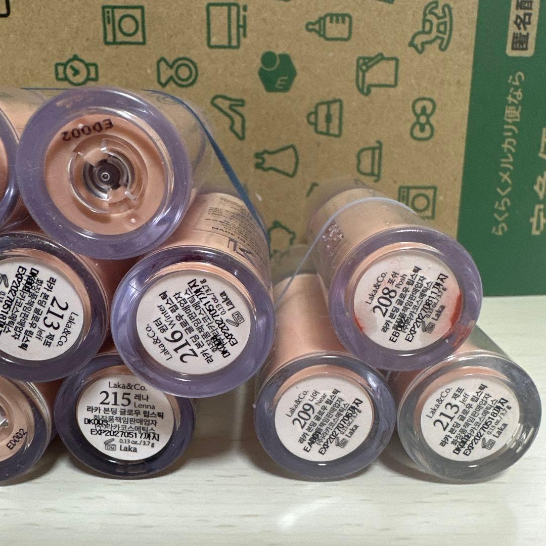 Laka ボンディンググロウリップスティック 19本セット