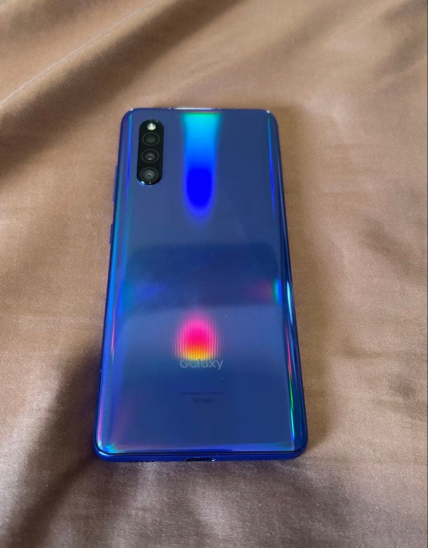 Galaxy A41 スマートフォン グラデーションブルー 本体
