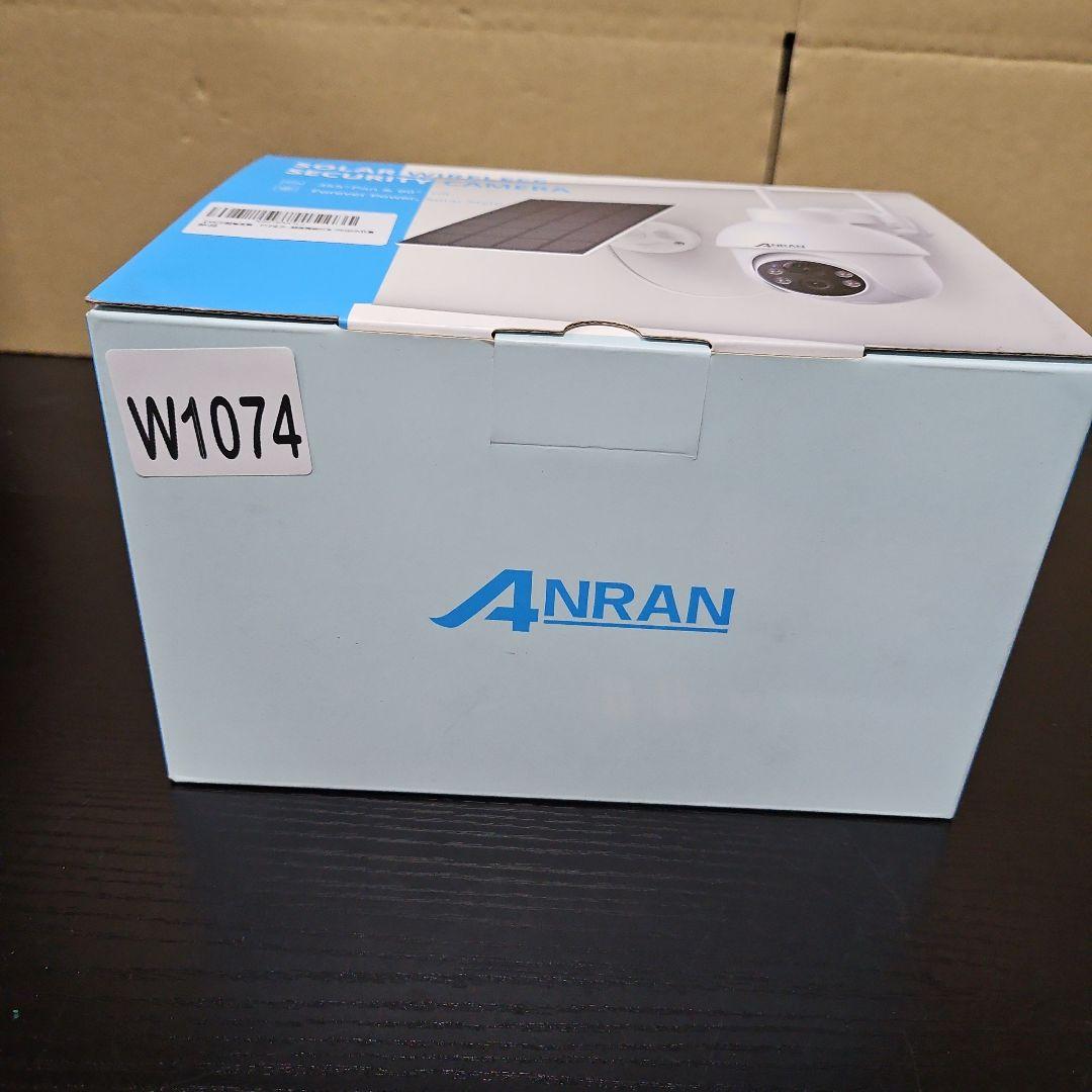 ANRAN 防犯カメラ 屋外 ソーラー 500万画素 防犯カメラ ワイヤレス