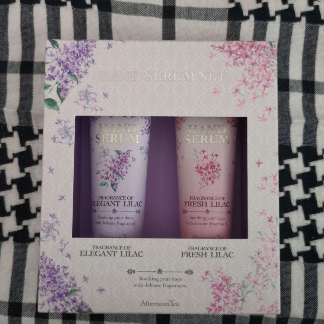 新品・未開封！　Ａｆｔｅｒｎｏｏｎ　Ｔｅａ　ライラックボディミルク・ハンドセラム