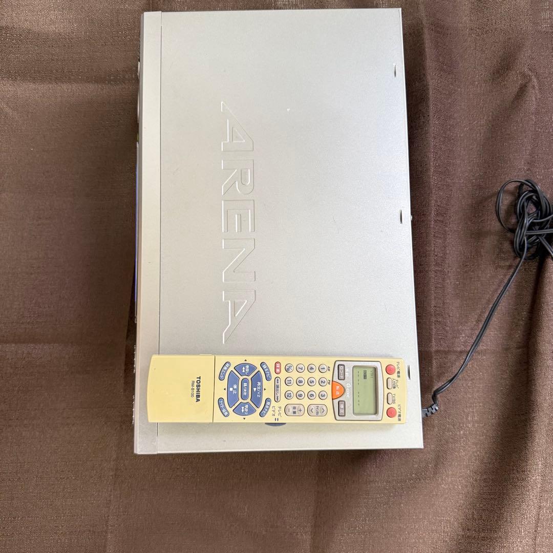 【正常動作品】 東芝ARENA　VHSビデオデッキ　Ａ−Ｂ100　リモコン付