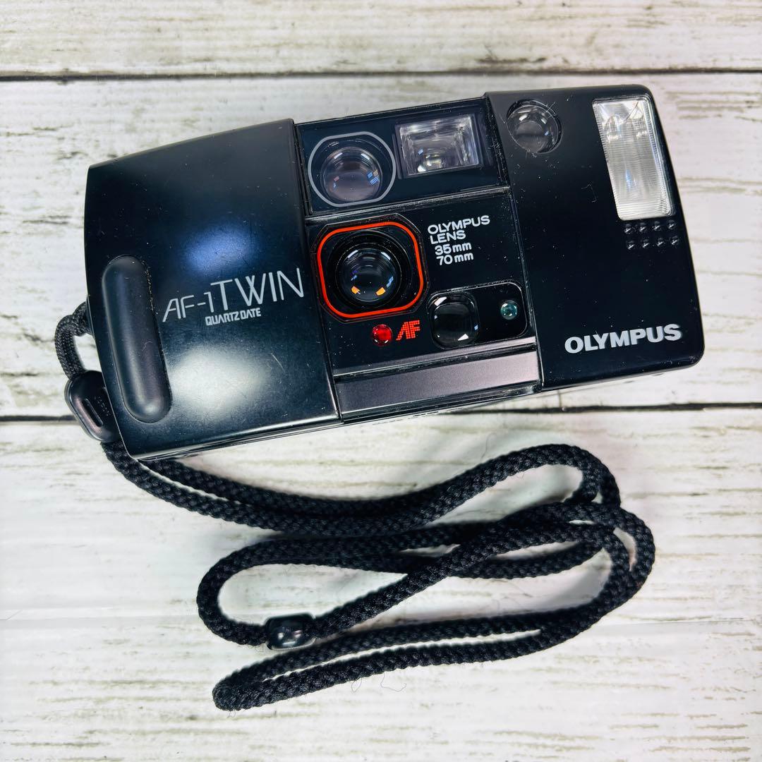 【動作良好】OLYMPUS フィルムカメラ AF-1 TWIN