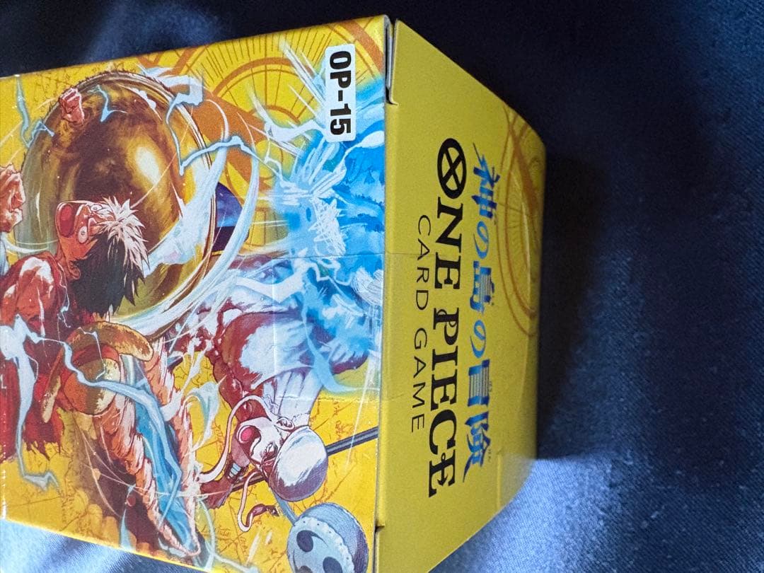 神の島の冒険 ワンピースカードゲーム1BOX （未開封テープ有)