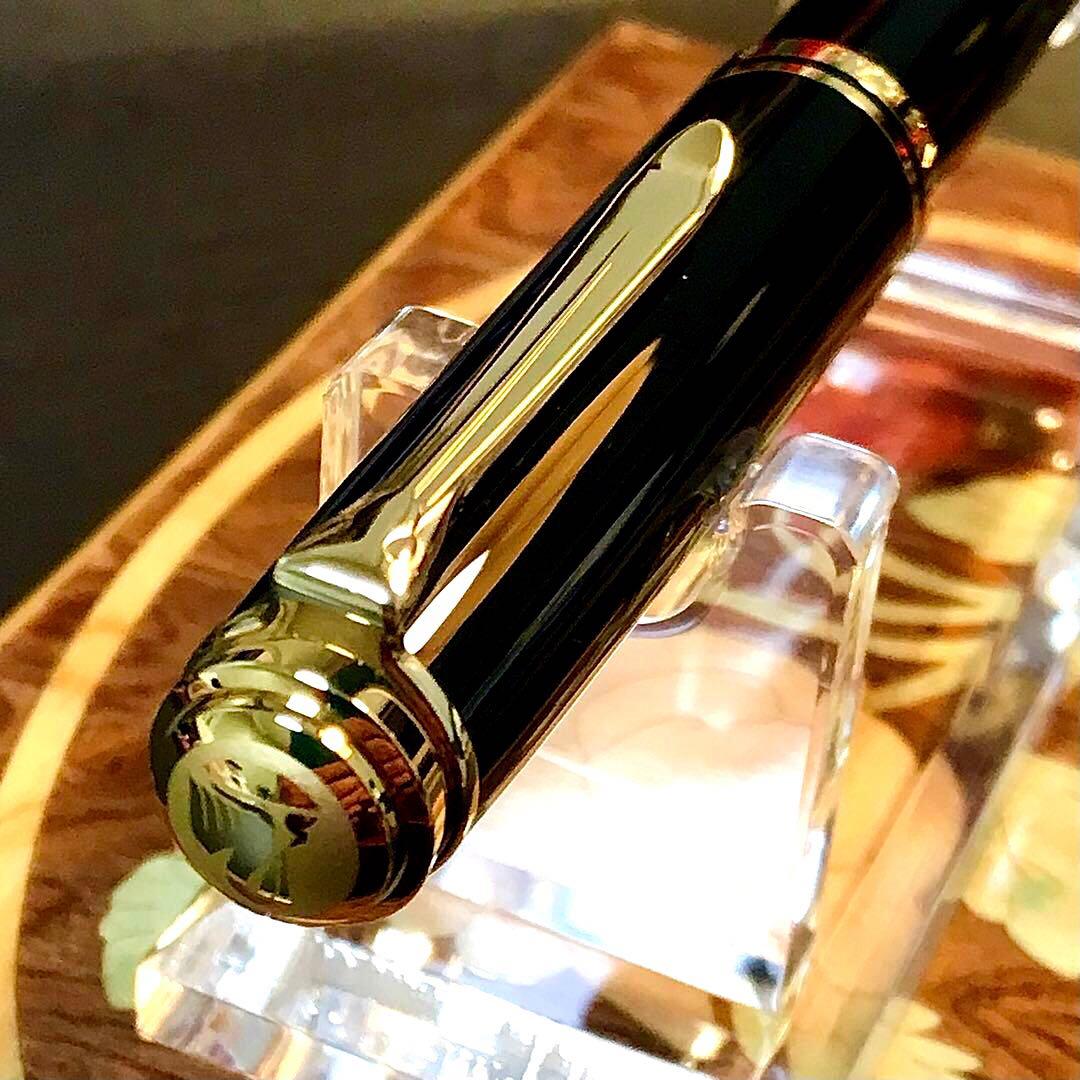 ☆超お勧め☆素晴らしいペリカン万年筆M1000（Ｆ)ブラック☆極上美品