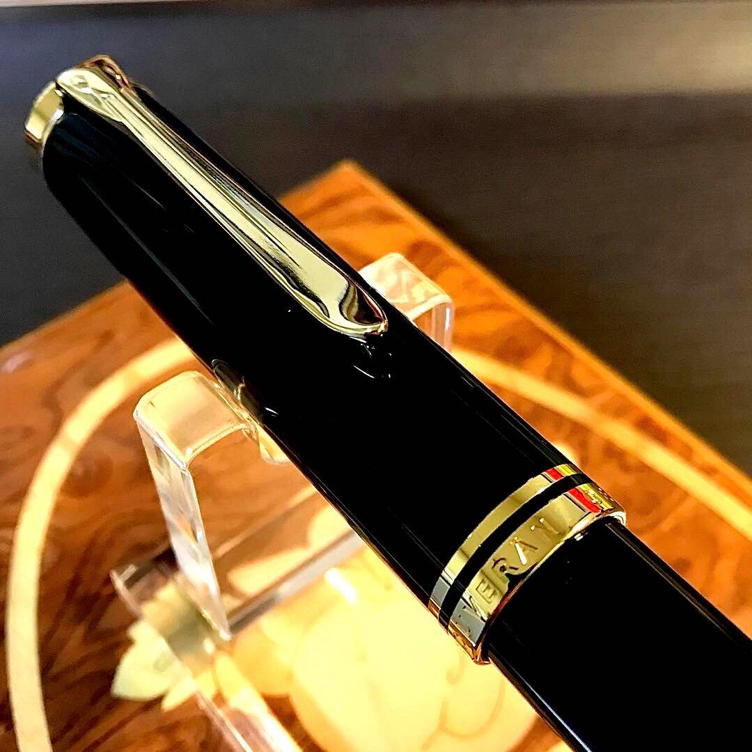 ☆超お勧め☆素晴らしいペリカン万年筆M1000（Ｆ)ブラック☆極上美品