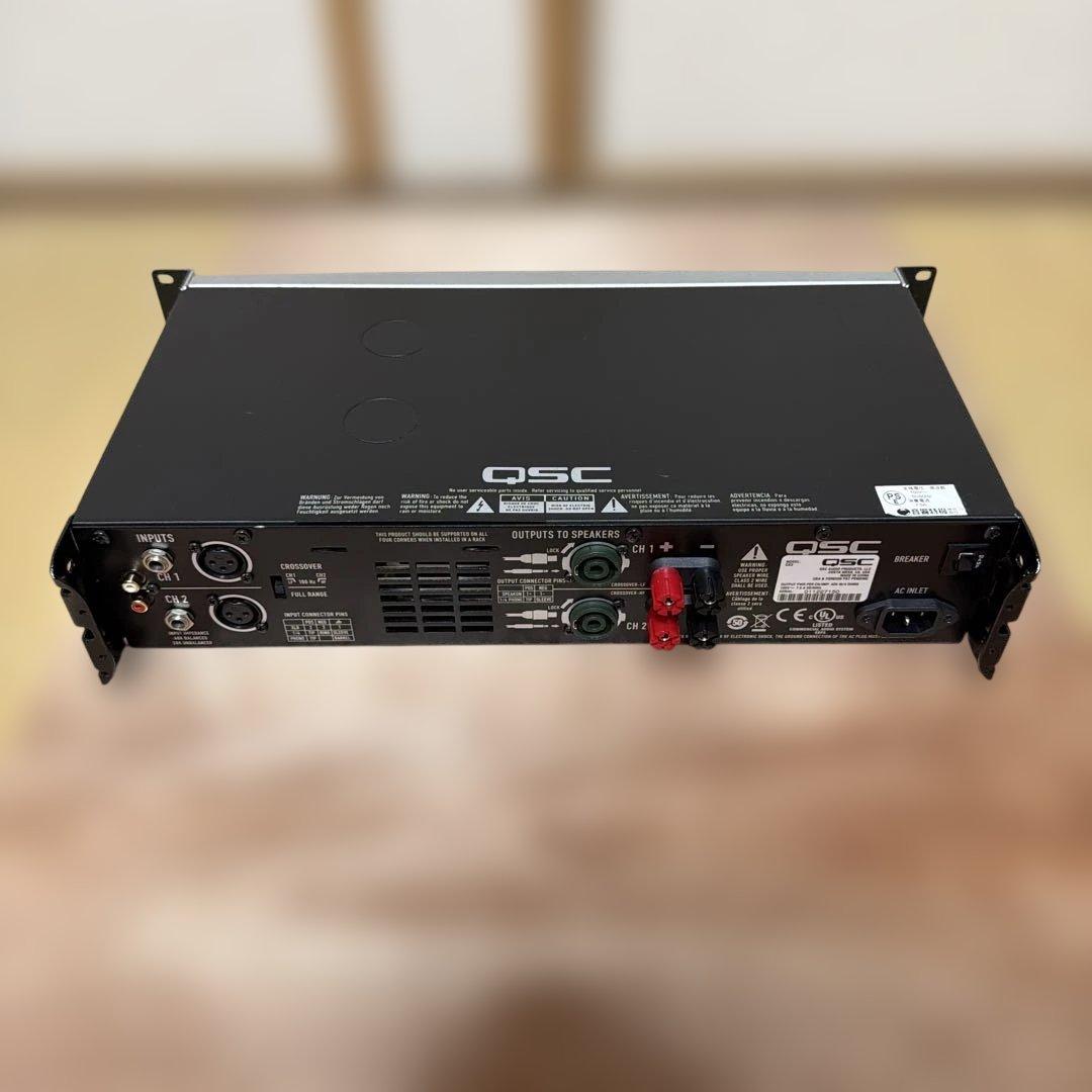 QSC GX3 パワーアンプ　動作確認済み