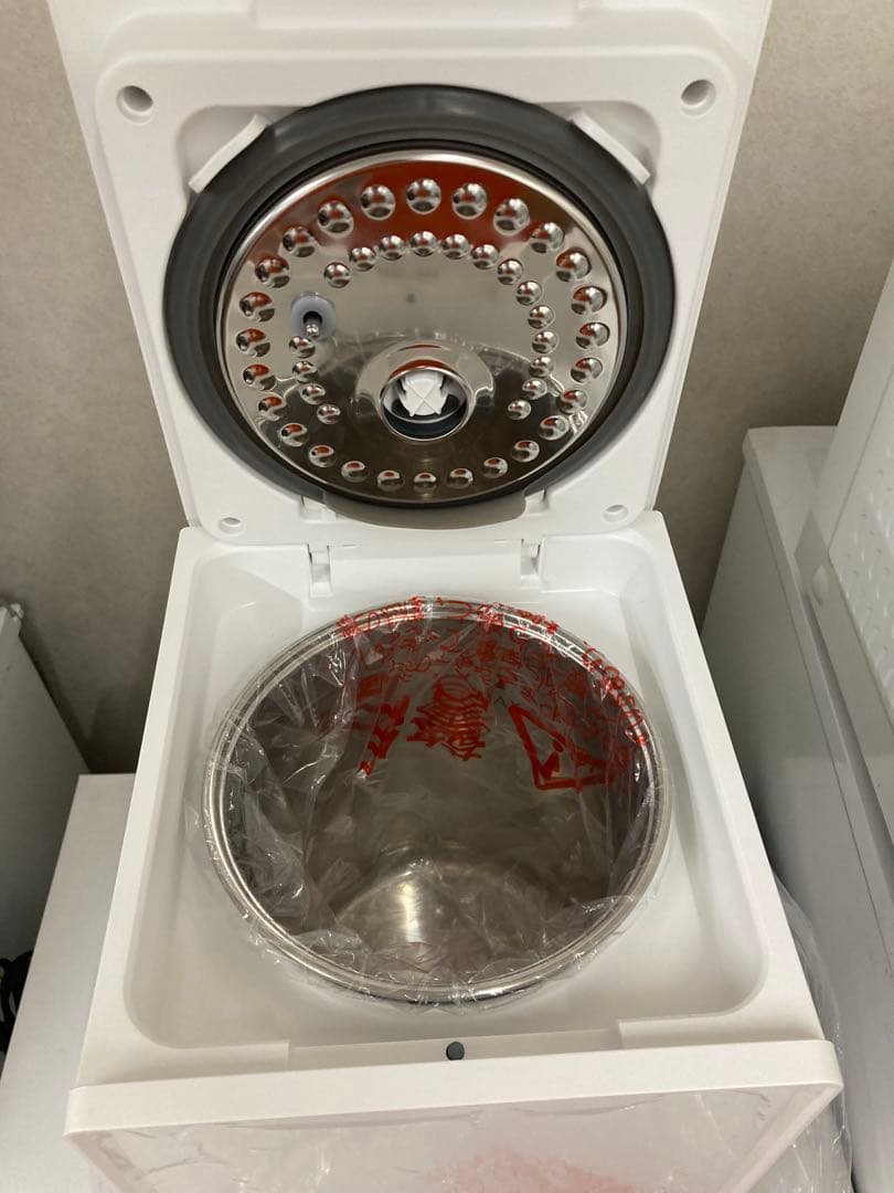 ＹＡＭＡＺＥＮ　【新品同様】スチーム式加湿器　ホワイト　KSF-S34(W)
