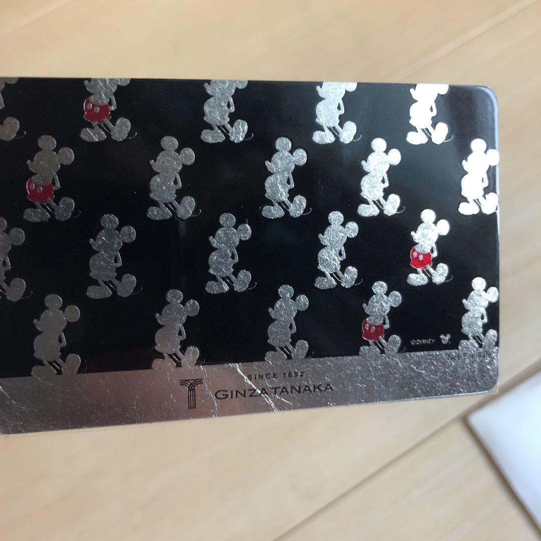 GINZA TANAKA ミッキーマウス カード型手鏡（非売品）