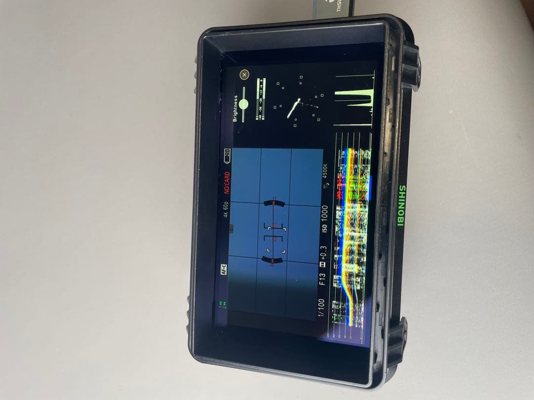 atomos 5インチ shinobi モニター 動作確認済み サンフード付き