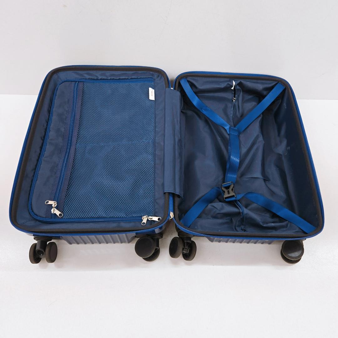 【美品】ACE スーツケース キャリーケース ブルー Sサイズ 34L