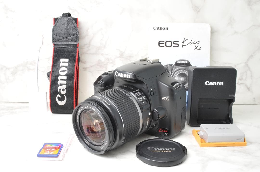 使用少なめ❣️Canon EOS Kiss X2⭐️スマホ転送 キヤノン 動作品
