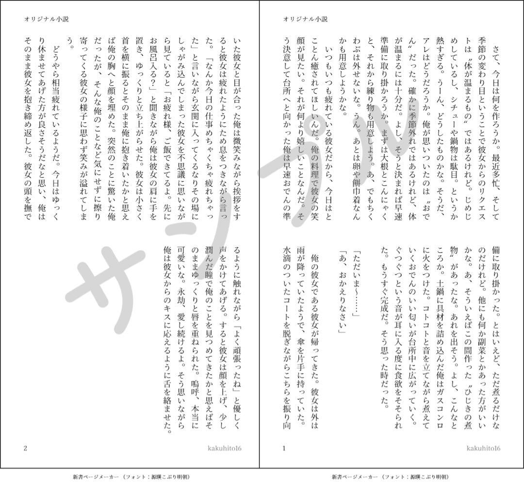 ❁⃘ 創作 夢/小説 オーダー 受付中 ❁⃘ポストカード