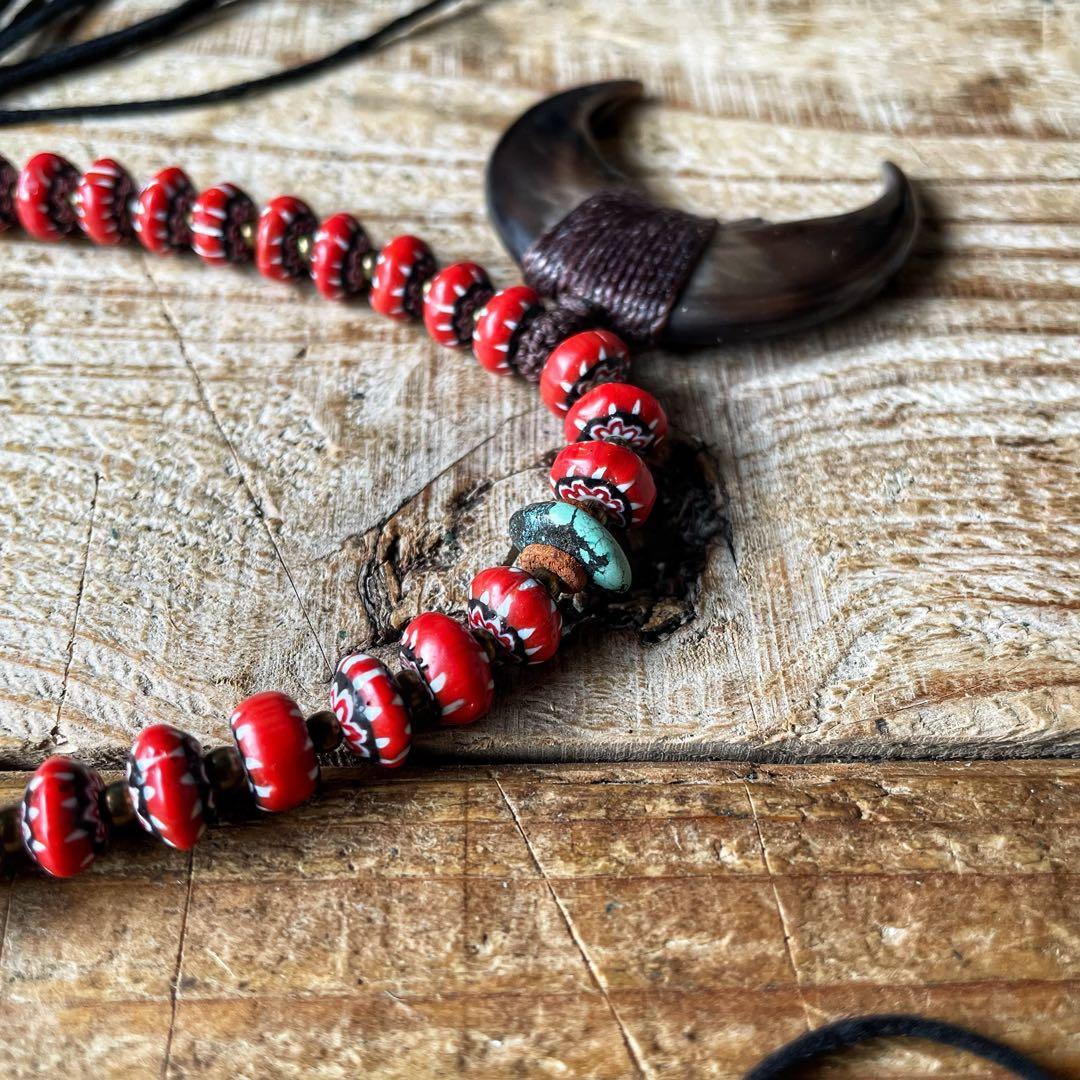 ネックレス・ペンダント Bear's two-claw necklace