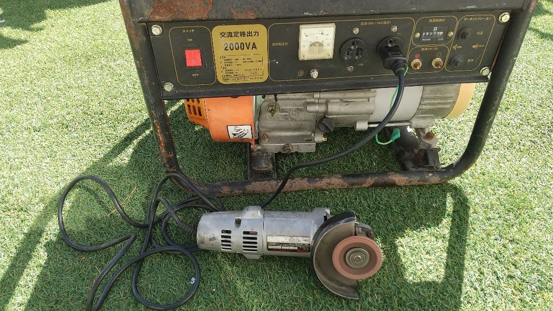 発電機 アウトドア キャンプ 山小屋のお供に