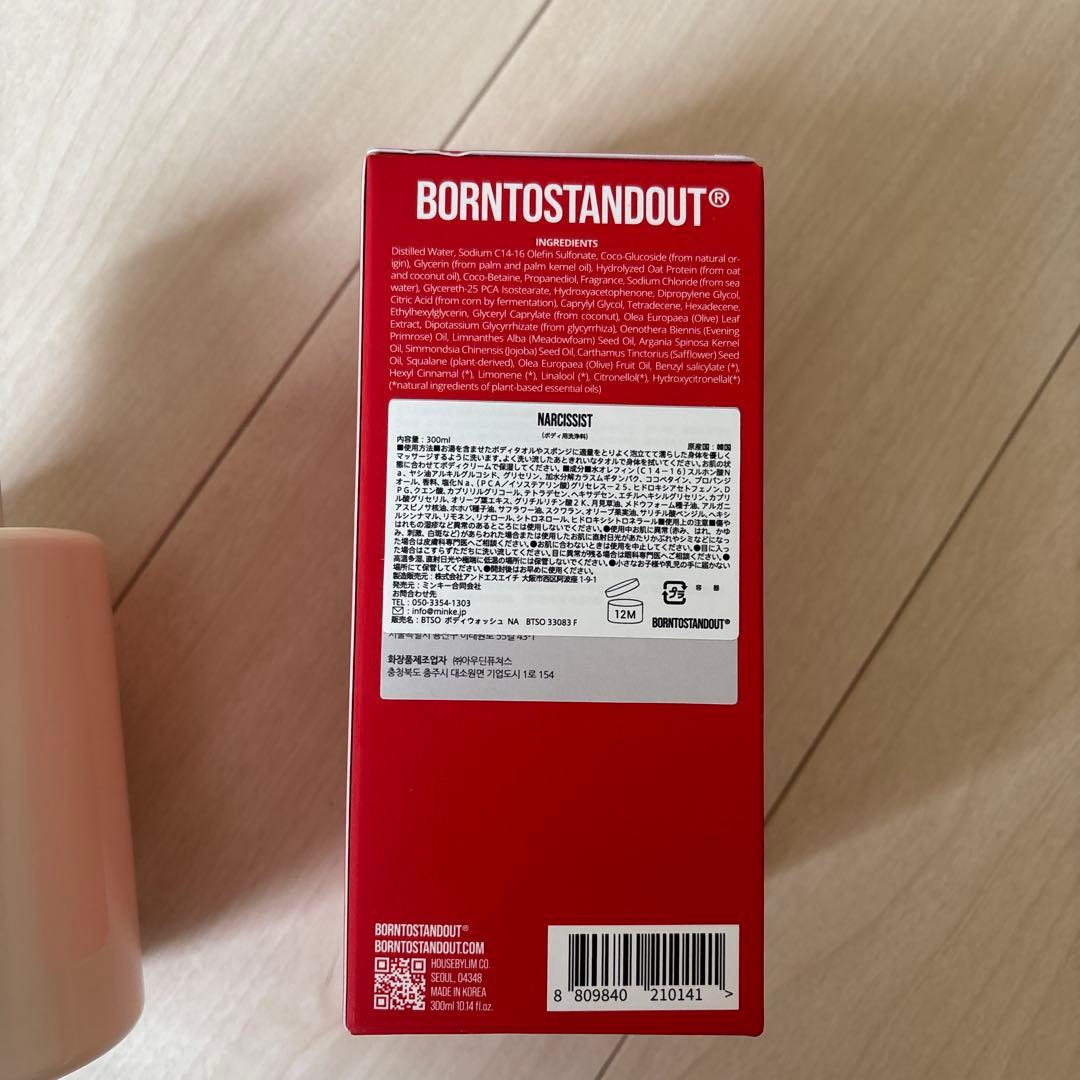 ハンドケア・ハンドクリーム BORNTOSTANDOUT BODY WASH-NARCISSIST