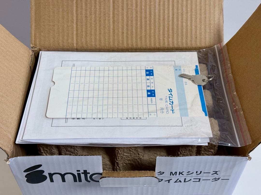 mita mk-100II 電子タイムレコーダー
