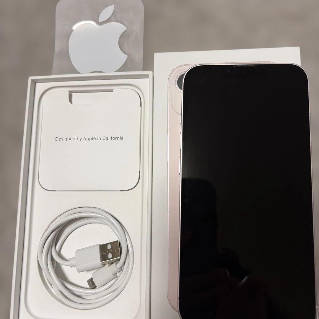 美品iPhone 13 128G ピンク 本体 箱入り