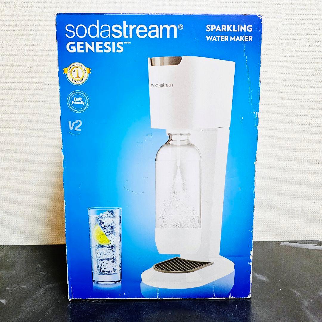 新品 ソーダストリーム ジェネシス sodastream GENESIS 白
