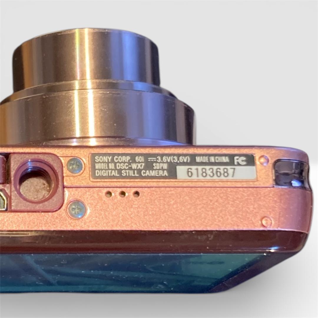 【動作確認済美品】SONY Cyber-shot DSC-WX7（新バッテリー）