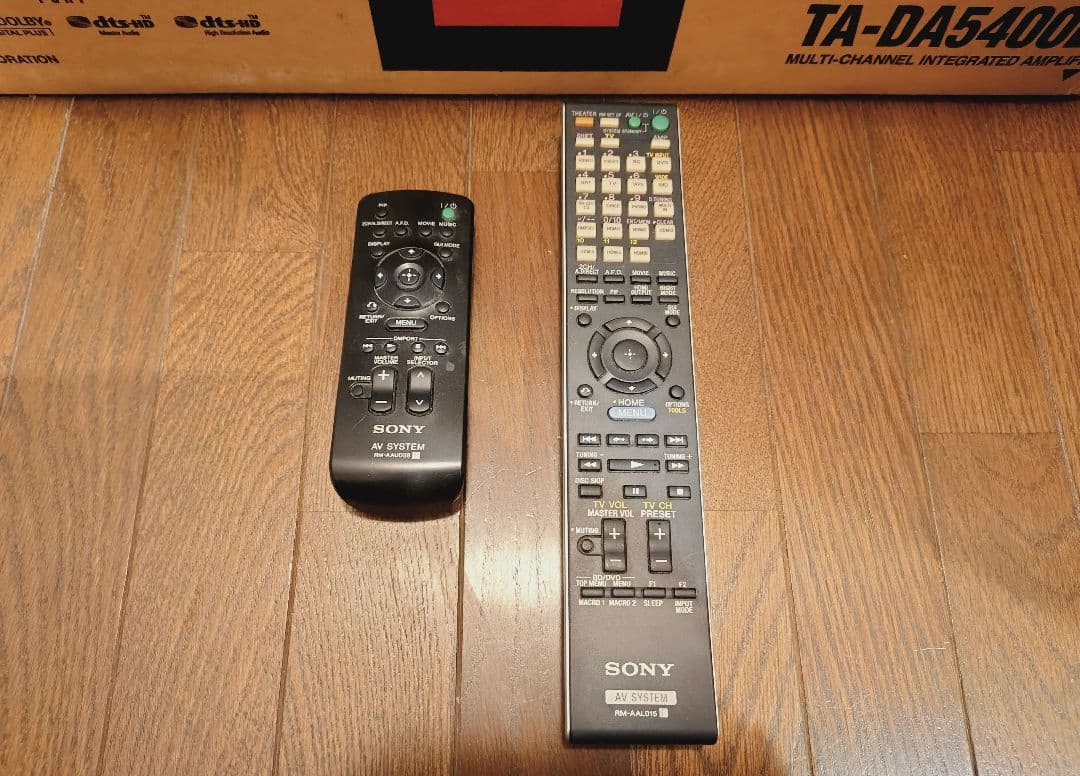 SONY　TA-DA5400ES　ジャンク扱い　プリメインアンプ　ソニー