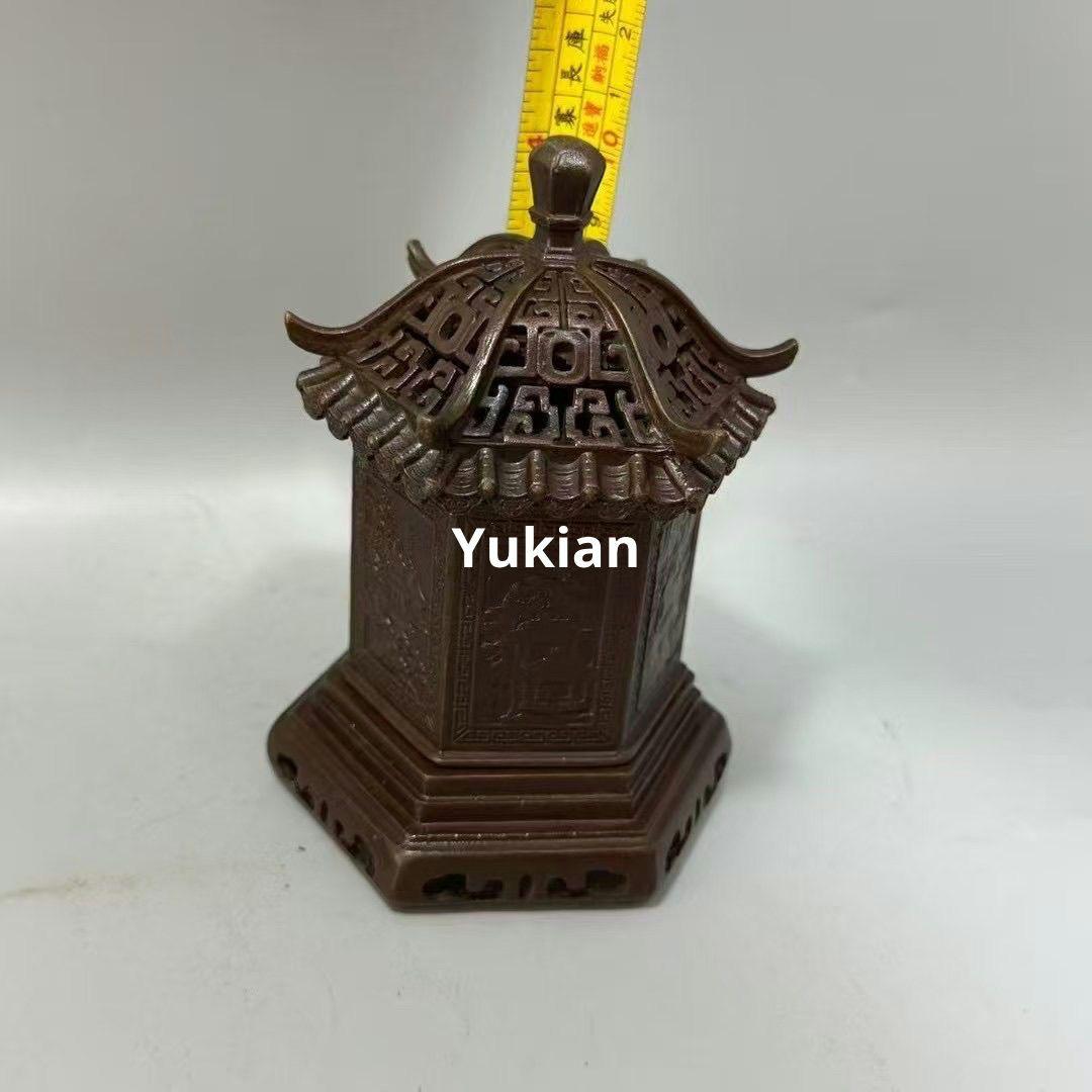 香炉 分体 六景亭台香薫炉 薫香炉 装飾品 工芸品 美術品
