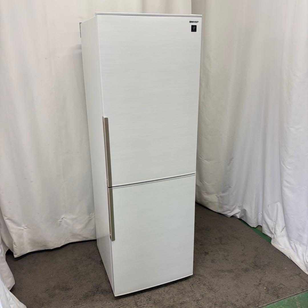 ★231　冷蔵庫　シャープ　大型　300ℓ-400ℓ　単身　安い　綺麗　設置無料