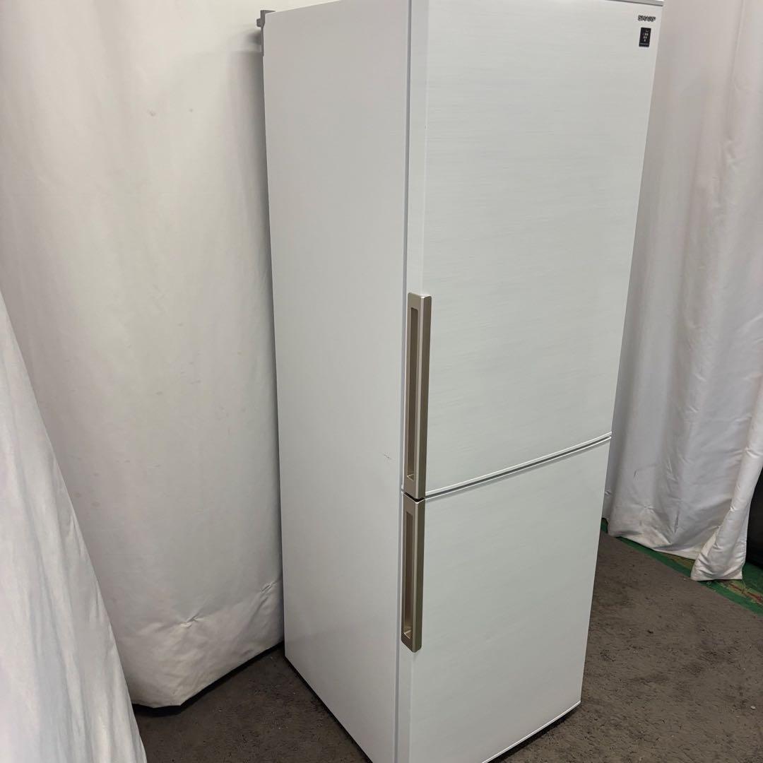★231　冷蔵庫　シャープ　大型　300ℓ-400ℓ　単身　安い　綺麗　設置無料
