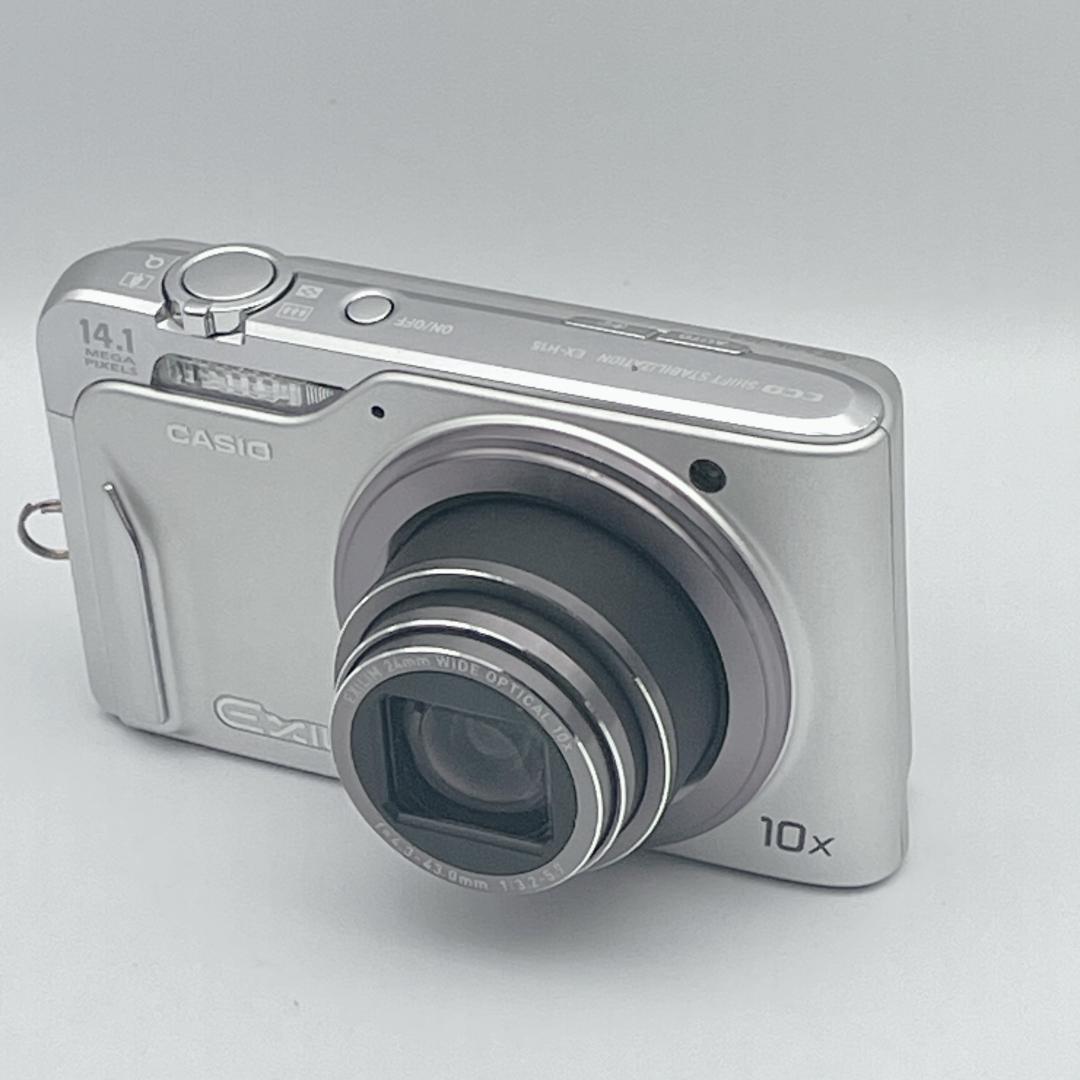 【美品】CASIO EXILIM EX-H15 デジタルカメラ シルバー