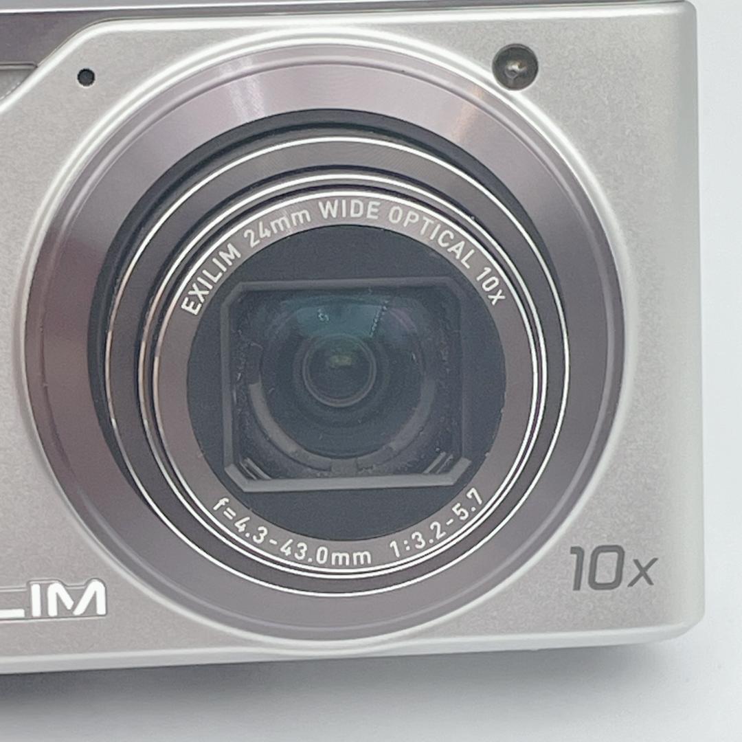 【美品】CASIO EXILIM EX-H15 デジタルカメラ シルバー