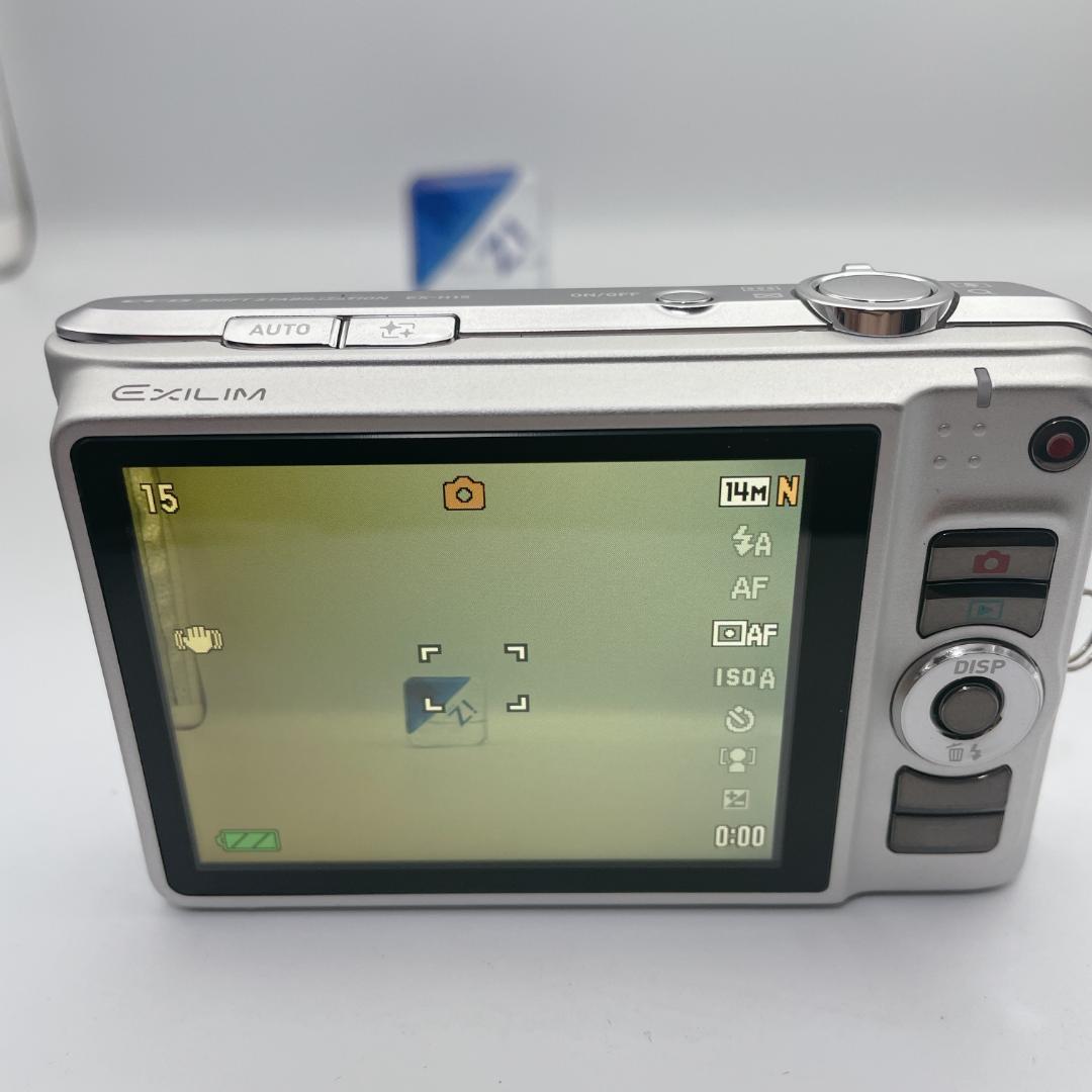 【美品】CASIO EXILIM EX-H15 デジタルカメラ シルバー