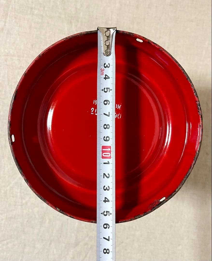 ハンガリー ホーロー 容器 レトロ ポット BUDAFOK バケツ ミルク缶