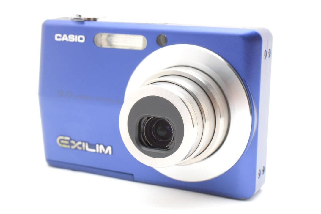 美品 カシオ　CASIO EXILIM EX-Z500 ブルー ＃A431