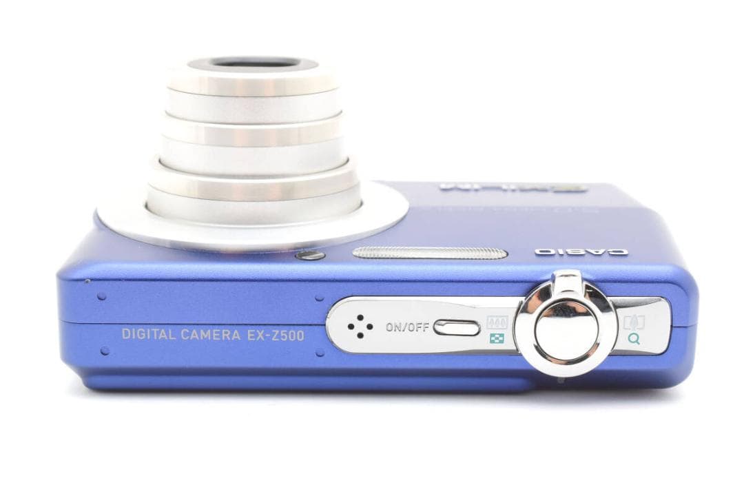 美品 カシオ　CASIO EXILIM EX-Z500 ブルー ＃A431