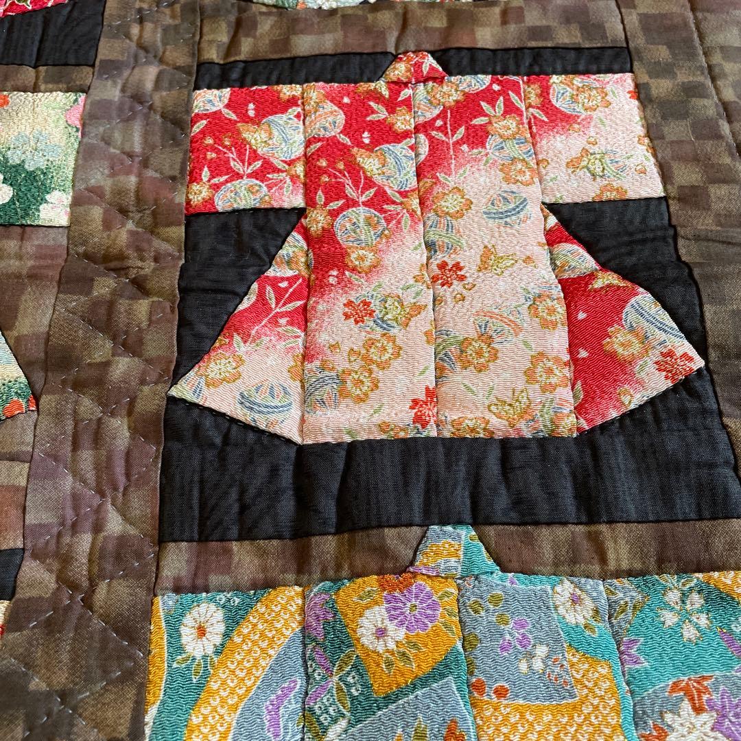 パッチワーク　タペストリー　ハンドメイド
