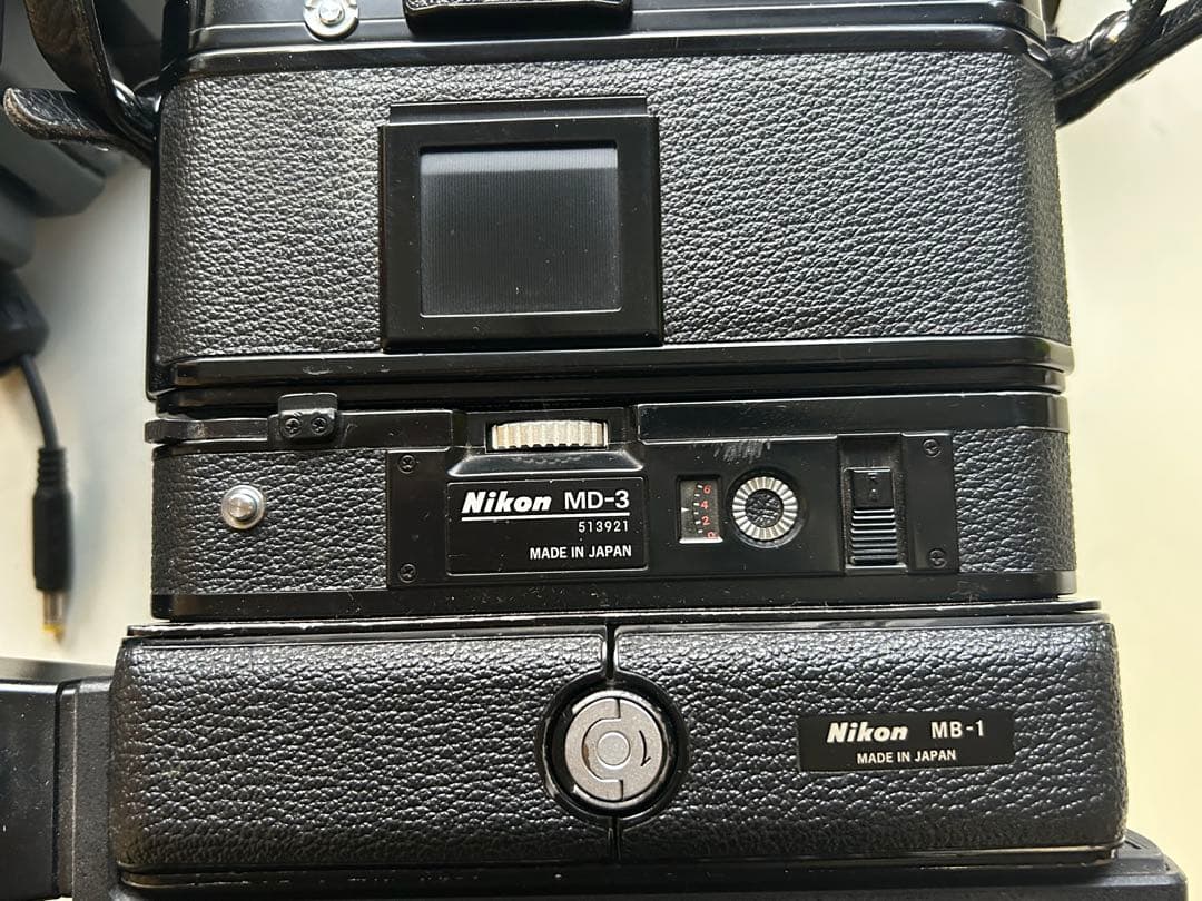 Nikonフィルムカメラ NikonF2 MD-3他セット 現状品 まとめ売り