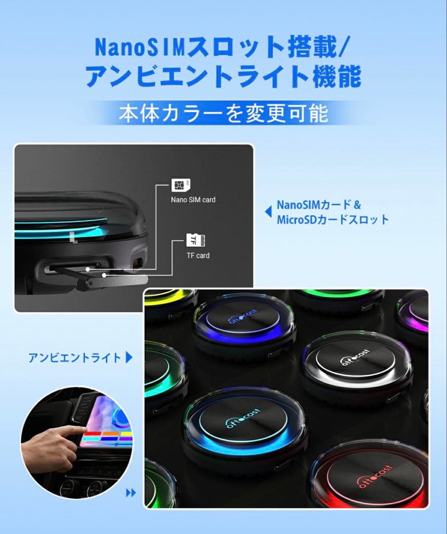 オットキャストピカソウ2 Ottocast PICASOU