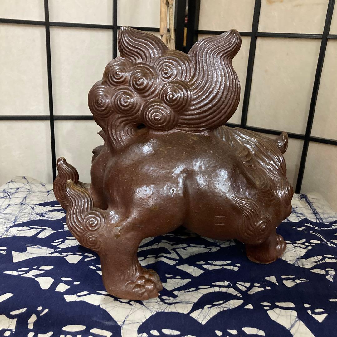 古備前骨董美術品珍品です。希少ボタン獅子銘有り只今商談中です❣️