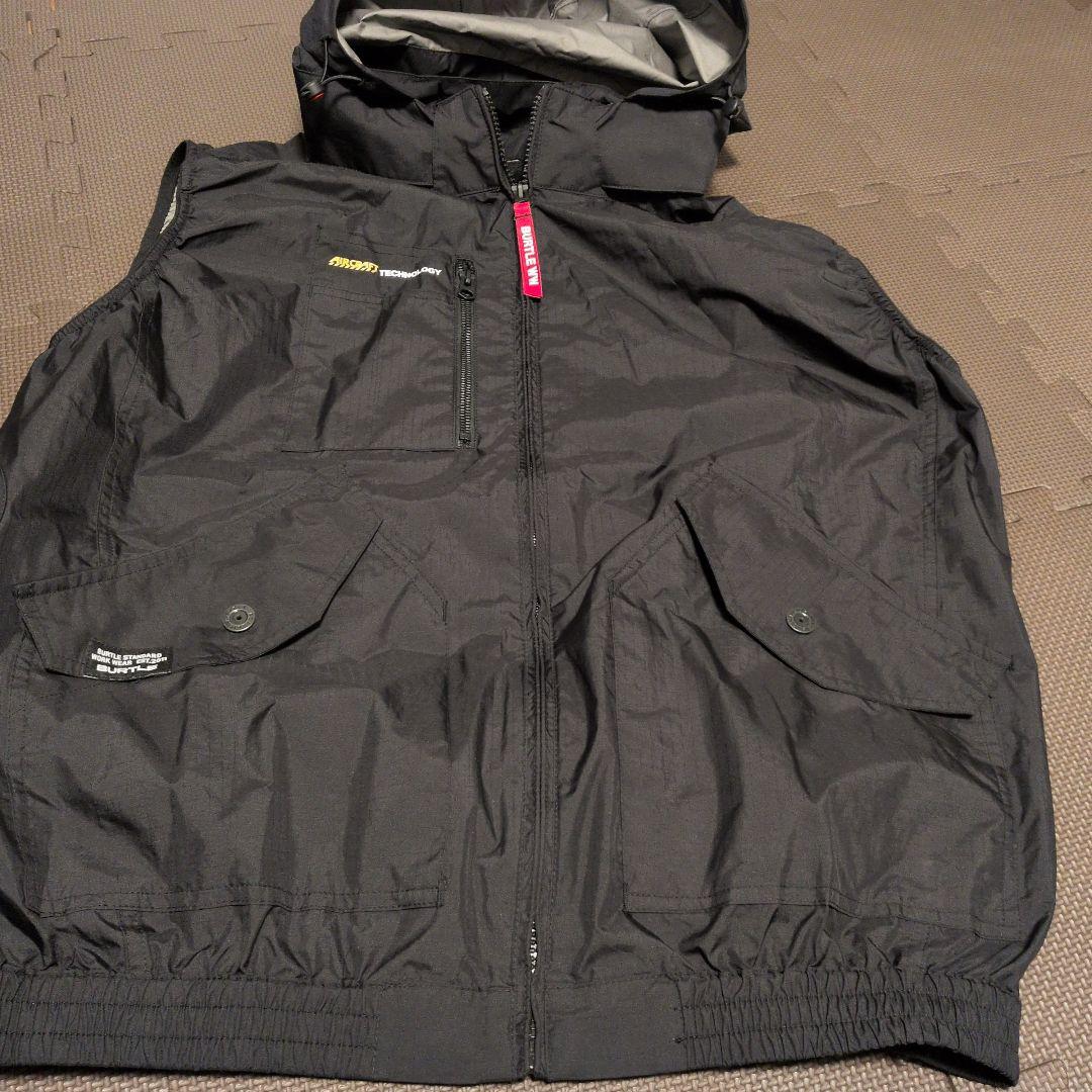 エアークラフトAC09ブラック24Vファンバッテリーセット　バートル空調服