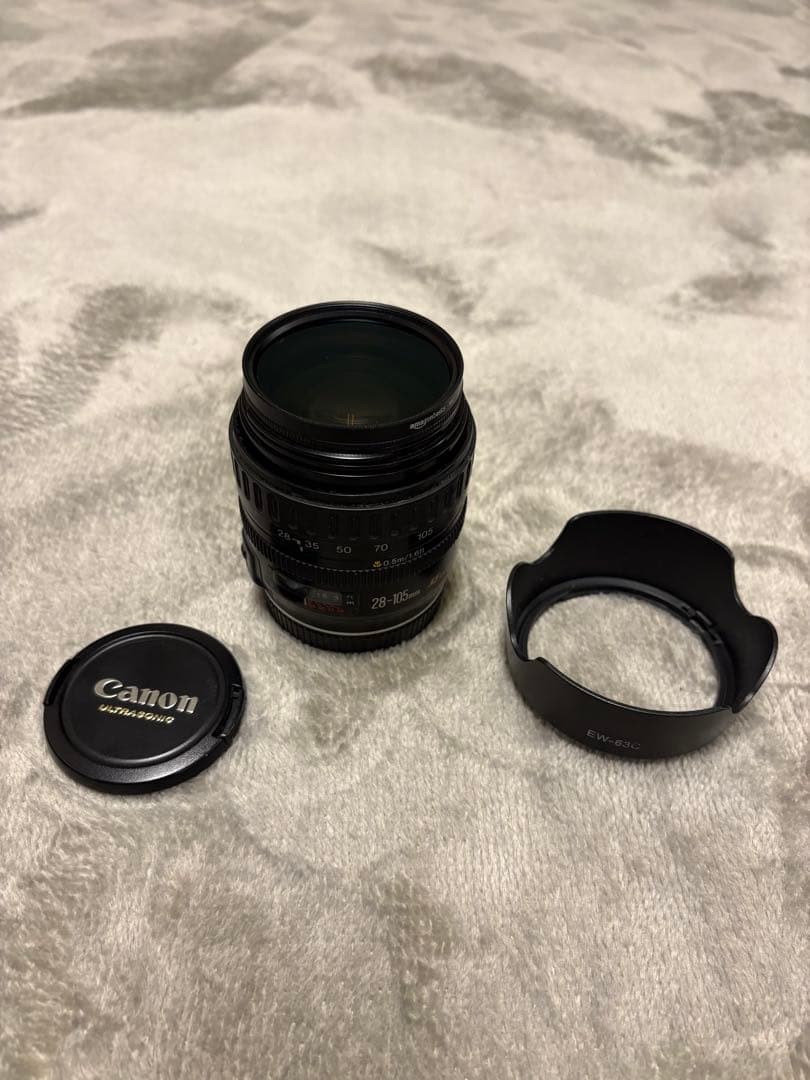 Canon EF 28-105mm USM (レンズフード・フィルター付き)
