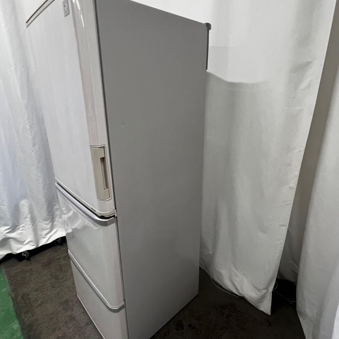 K911⭕️冷蔵庫　大型　350ℓ 両開き　シャープ　どっちもドア　設置無料　安い