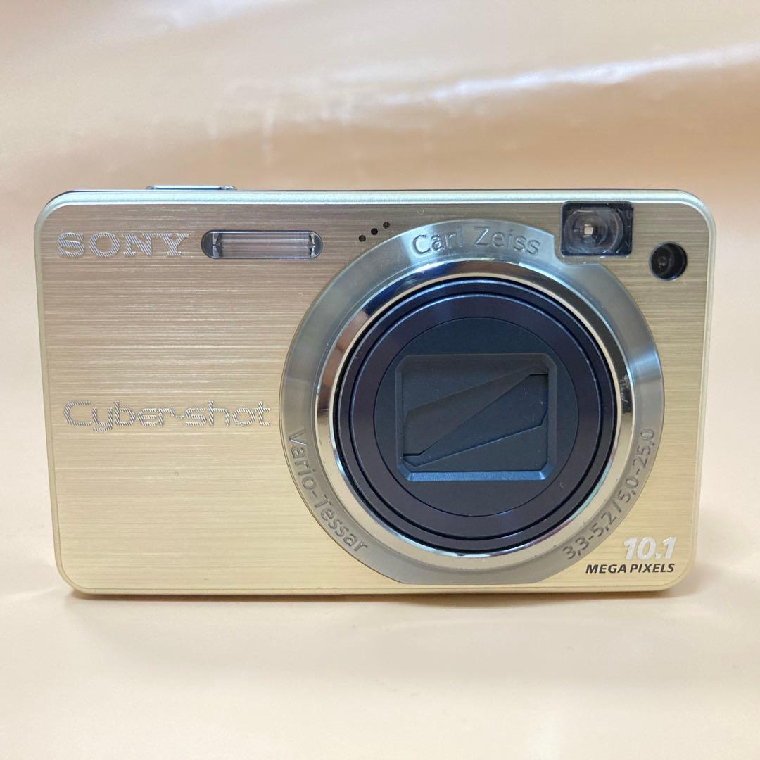 ◆完動品◆ソニー Sony Cyber-shot DSC-W170 ゴールド色