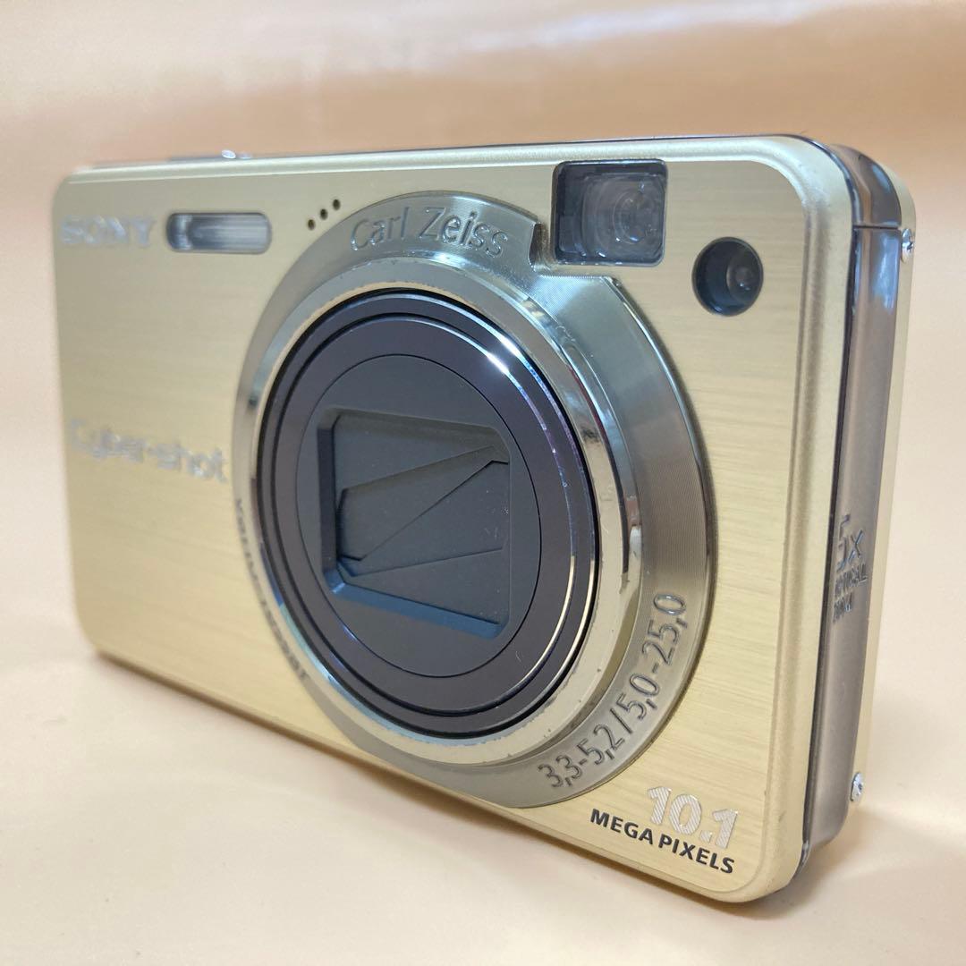 ◆完動品◆ソニー Sony Cyber-shot DSC-W170 ゴールド色