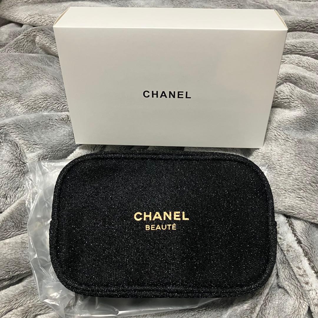 未使用 CHANEL シャネル ショルダーポーチ バッグ ポーチ チェーン付き