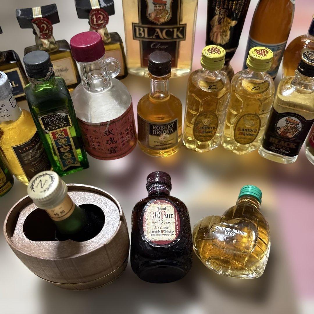 ウイスキーと日本酒のセット