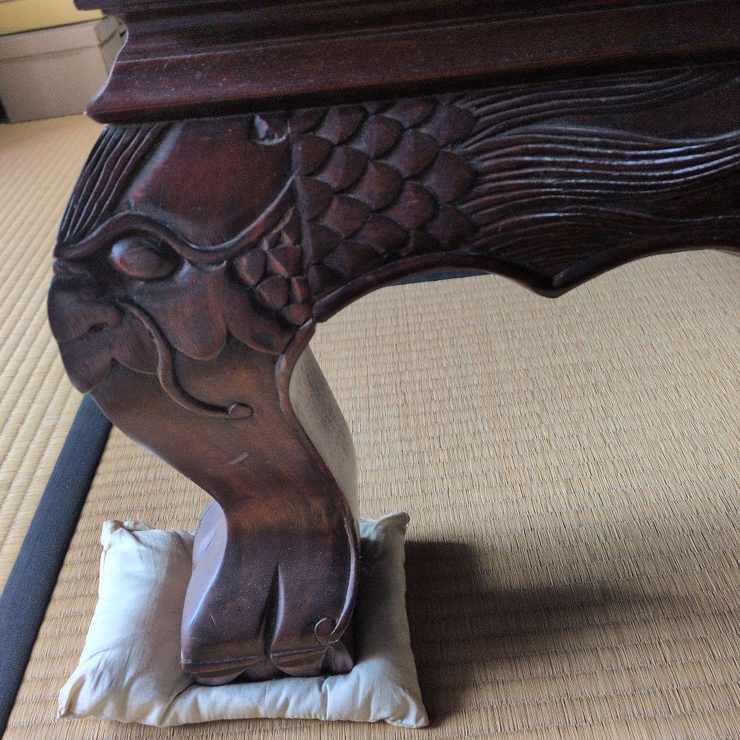 【2月末まで！】アンティーク　座卓　机　昭和レトロ家具